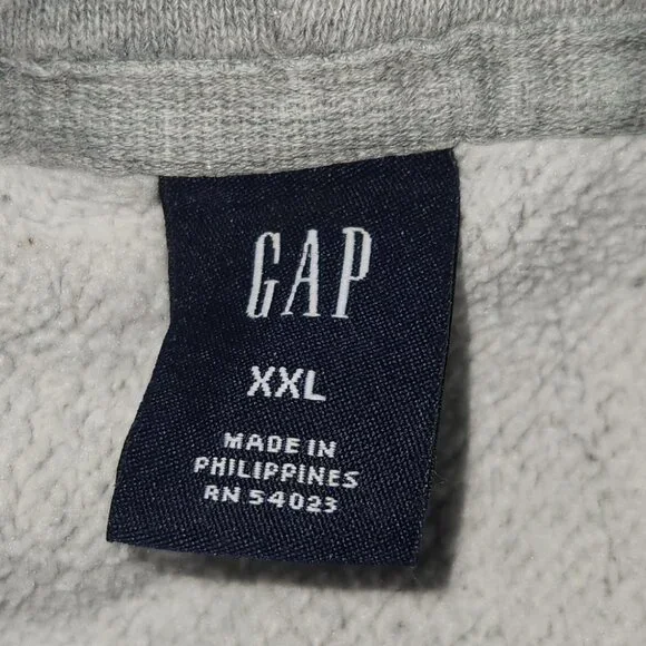 GAP hoodie, heavy and thick, Men's XXLarge - Picture 2 of 3